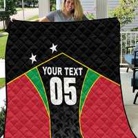 Custom Saint Kitts And Nevis 2026 Cricket Quilt Unique Style