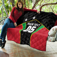 Custom Saint Kitts And Nevis 2026 Cricket Quilt Unique Style