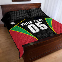 Custom Saint Kitts And Nevis 2026 Cricket Quilt Bed Set Unique Style