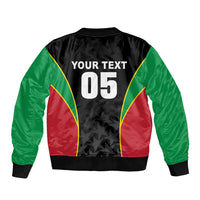 Custom Saint Kitts And Nevis 2026 Cricket Sleeve Zip Bomber Jacket Unique Style