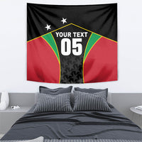Custom Saint Kitts And Nevis 2026 Cricket Tapestry Unique Style