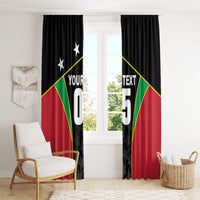 Custom Saint Kitts And Nevis 2026 Cricket Window Curtain Unique Style