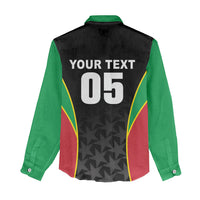 Custom Saint Kitts And Nevis 2026 Cricket Women Casual Shirt Unique Style