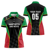 Custom Saint Kitts And Nevis 2026 Cricket Women Polo Shirt Unique Style