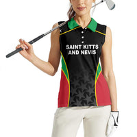Custom Saint Kitts And Nevis 2026 Cricket Women Sleeveless Polo Shirt Unique Style