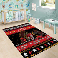 Merry Christmas Krampus Area Rug Have You Been Good This Year LT05 - Wonder Print Shop