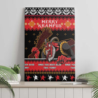 Merry Christmas Krampus Canvas Wall Art Have You Been Good This Year LT05 - Wonder Print Shop