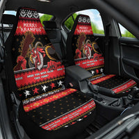 Merry Christmas Krampus Car Seat Cover Have You Been Good This Year LT05 - Wonder Print Shop