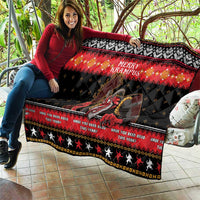 Merry Christmas Krampus Quilt Have You Been Good This Year LT05 - Wonder Print Shop