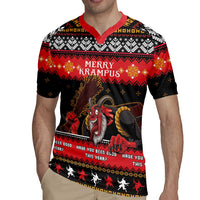 Merry Christmas Krampus Rugby Jersey Have You Been Good This Year LT05 - Wonder Print Shop