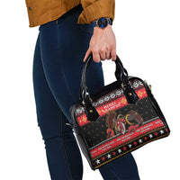 Merry Christmas Krampus Shoulder Handbag Have You Been Good This Year