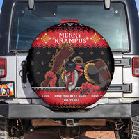 Merry Christmas Krampus Spare Tire Cover Have You Been Good This Year LT05 - Wonder Print Shop