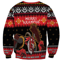 Merry Christmas Krampus Sweatshirt Have You Been Good This Year LT05 - Wonder Print Shop
