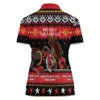 Merry Christmas Krampus Women Polo Shirt Have You Been Good This Year LT05 - Wonder Print Shop