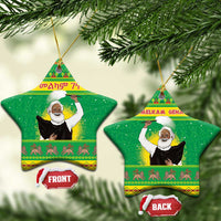 Ethiopia Christmas Ceramic Ornament Melkam Gena Yegena Abat LT05 - Wonder Print Shop