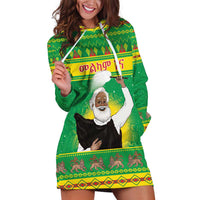 Ethiopia Christmas Hoodie Dress Melkam Gena Yegena Abat LT05 - Wonder Print Shop