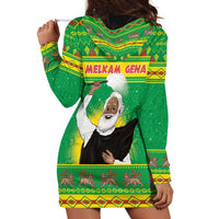 Ethiopia Christmas Hoodie Dress Melkam Gena Yegena Abat LT05 - Wonder Print Shop