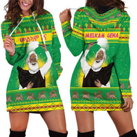 Ethiopia Christmas Hoodie Dress Melkam Gena Yegena Abat LT05 - Wonder Print Shop