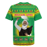 Ethiopia Christmas Rugby Jersey Melkam Gena Yegena Abat LT05 - Wonder Print Shop
