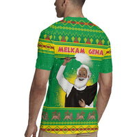 Ethiopia Christmas Rugby Jersey Melkam Gena Yegena Abat LT05 - Wonder Print Shop