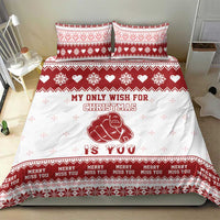 Romantic Christmas Bedding Set My Only Wish For Xmas Is You LT05 - Wonder Print Shop