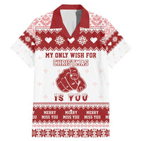 Romantic Christmas Family Matching Mermaid Dress and Hawaiian Shirt My Only Wish For Xmas Is You LT05 - Wonder Print Shop