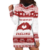 Romantic Christmas Hoodie Dress My Only Wish For Xmas Is You LT05 - Wonder Print Shop