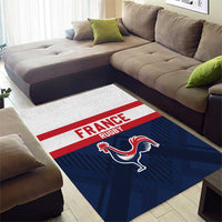 France Rugby Area Rug Go Les Bleus Simple Style - Wonder Print Shop