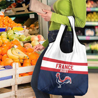 France Rugby Grocery Bag Go Les Bleus Simple Style - Wonder Print Shop