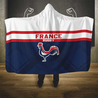 France Rugby Hooded Blanket Go Les Bleus Simple Style - Wonder Print Shop