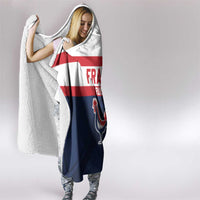 France Rugby Hooded Blanket Go Les Bleus Simple Style - Wonder Print Shop