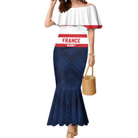 France Rugby Custom Mermaid Dress Go Les Bleus Simple Style - Wonder Print Shop