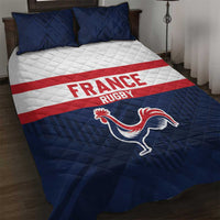 France Rugby Quilt Bed Set Go Les Bleus Simple Style - Wonder Print Shop