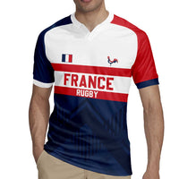France Rugby Custom Rugby Jersey Go Les Bleus Simple Style - Wonder Print Shop