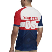 France Rugby Custom Rugby Jersey Go Les Bleus Simple Style - Wonder Print Shop