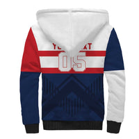 France Rugby Custom Sherpa Hoodie Go Les Bleus Simple Style - Wonder Print Shop