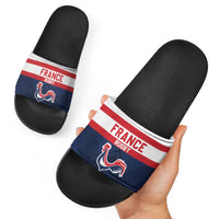 France Rugby Slide Sandals Go Les Bleus Simple Style - Wonder Print Shop