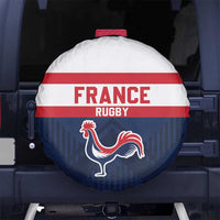 France Rugby Spare Tire Cover Go Les Bleus Simple Style - Wonder Print Shop