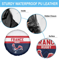 France Rugby Spare Tire Cover Go Les Bleus Simple Style - Wonder Print Shop