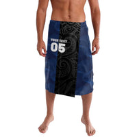 France And New Zealand Rugby Custom Lavalava Les Bleus Rooster With Maori Tiki - Wonder Print Shop