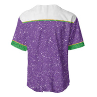 Mardi Gras Crawfish Baseball Jersey Western Yoke Glitter Style