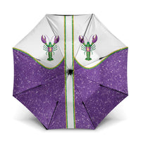 Mardi Gras Crawfish Umbrella Western Yoke Glitter Style
