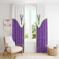 Mardi Gras Crawfish Window Curtain Western Yoke Glitter Style
