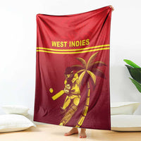 West Indies Cricket Blanket Vintage Style