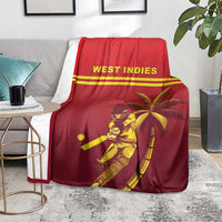 West Indies Cricket Blanket Vintage Style