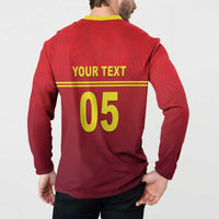 Custom West Indies Cricket Button Sweatshirt Vintage Style