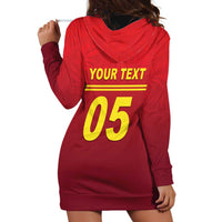 Custom West Indies Cricket Hoodie Dress Vintage Style