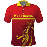 Custom West Indies Cricket Polo Shirt Vintage Style