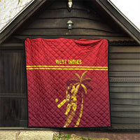 West Indies Cricket Quilt Vintage Style