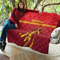 West Indies Cricket Quilt Vintage Style